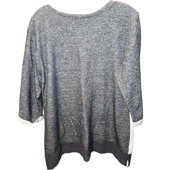 Style & Company Gray XL Women's Sweater Misses Size Extra Large16 18 - Picture 4 of 5